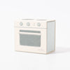 Cardboard Maileg cooking set box resembling a stove | ©Conscious Craft